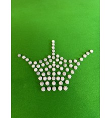 Triple Crown Pressed Tip by Custom Cues - Medium Hard