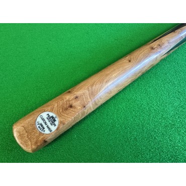 Maple Peradon Special Order Custom Cue 1pc Snooker Cue - 54"3/4 - 16.95oz - 9.45mm - Short, Thin, Reactive Cue