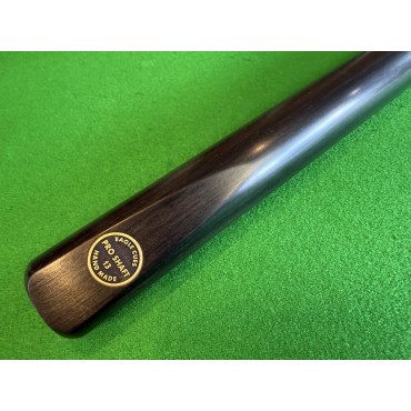 Plain Ebony Eagle Cues Thailand 1pc Golden Badge Pro Shaft no. 13 - 58" - 17.95oz - 9.25mm