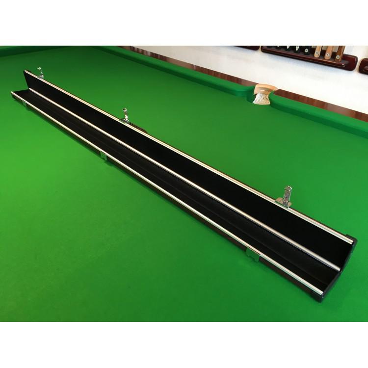 3/4 Halo Snooker Cue case by Peradon Slim Aluminium in Black or Red Vein 