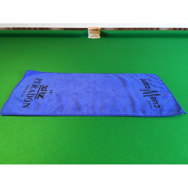 SGL Peradon Grey Microfibre Cue Towel – For Snooker & Pool Cues – Removes Grease & Tackiness