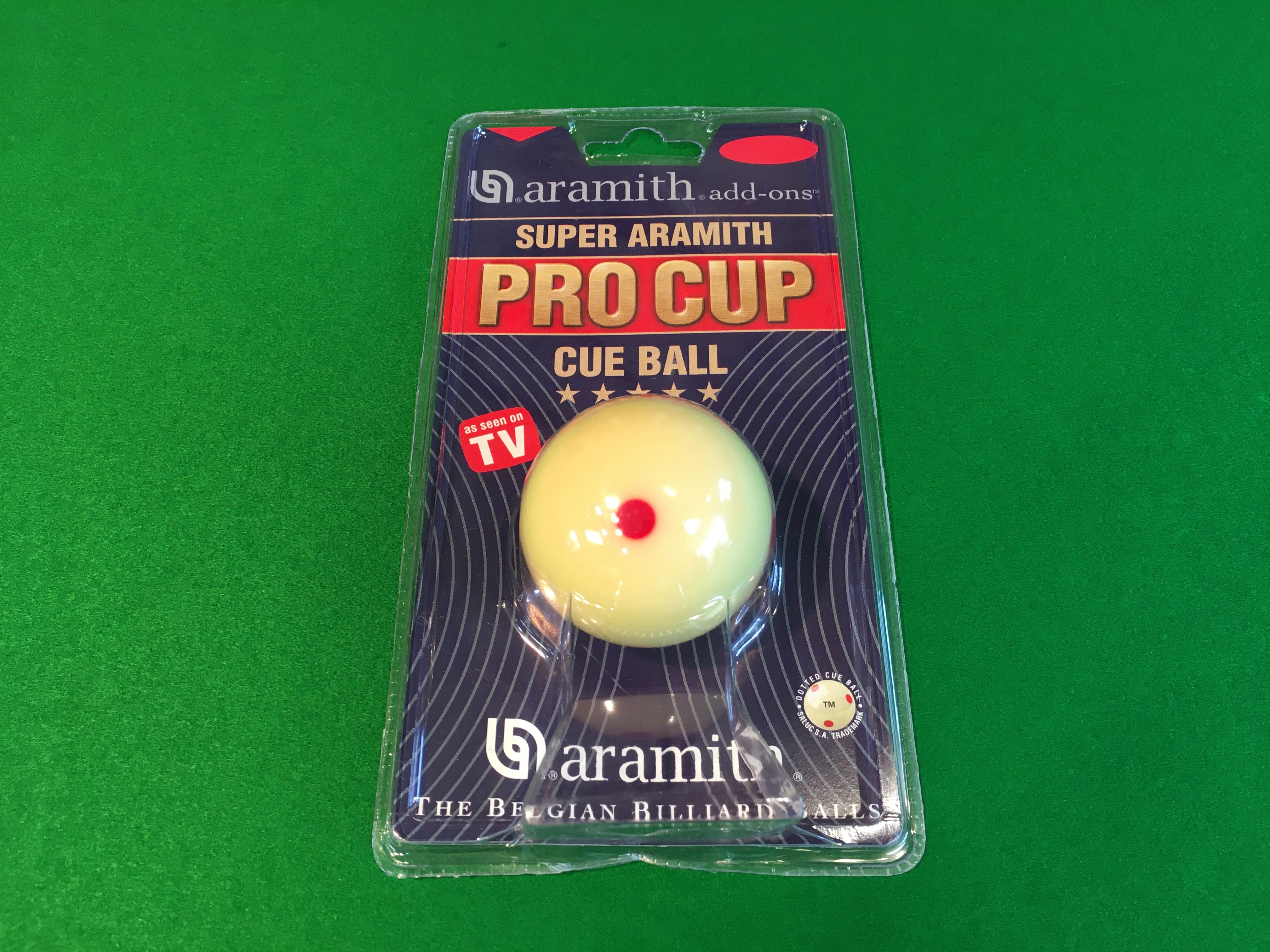Boule de Billard Balle à Jouer Pool Cueball (Blanc) 57,2