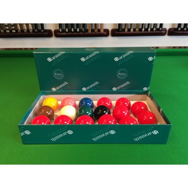 Aramith Premier Snooker Balls (1 3/4" 10 red)