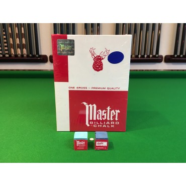 One Gross (144pcs) Master Chalk - Chesworth Cues