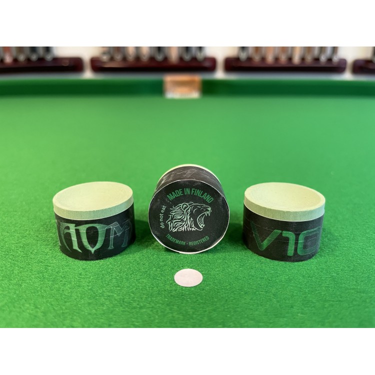 Gesso Con Supporto Taom Gesso Taom V10 Con Supporto - Per Biliardo, Finlandese Di Qualità, Venduto Da USA Con Spedizione Veloce Gesso Taom Con Supporto